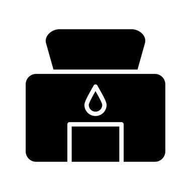 Yağ varili sembol vektörü. Yağ fıçısı işareti. izole edilmiş sembol çizimi