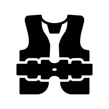 Emanet yelek simgesi, basit tarzı