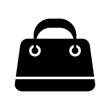 el çantası simgesi vektör illüstrasyon tasarımı