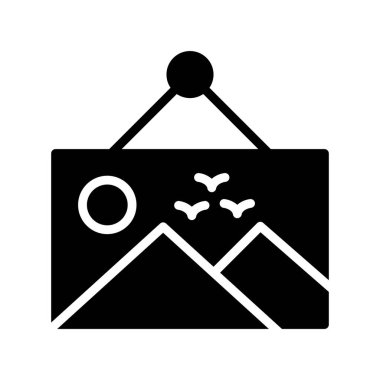 kamera simgesi vektör illüstrasyonu