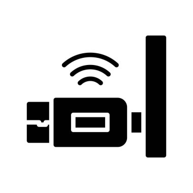 kamera vektör simgesi düz simge