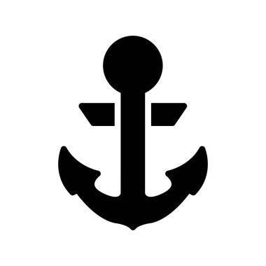 Çapa simgesi, vektör çizimi