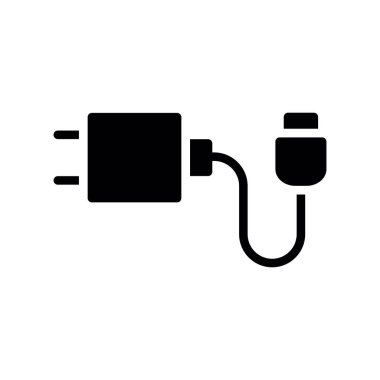 elektrik dolgu simgesi vektör illüstrasyon tasarımı