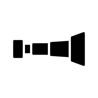 megafon simgesi, vektör illüstrasyonu