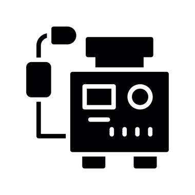 kamera ikonu vektör illüstrasyon tasarımı