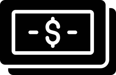 Dolar parası. Basit tasarım