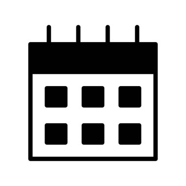 Beyaz arkaplanının basit ve minimalist uygulama simgesi