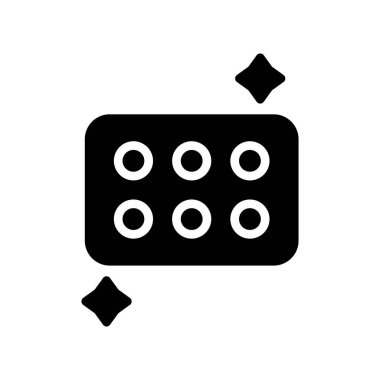 Modern b 'nin vektör illüstrasyonu eksik simgesi