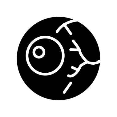 Göz simgesinin illüstrasyon vektörü grafiği