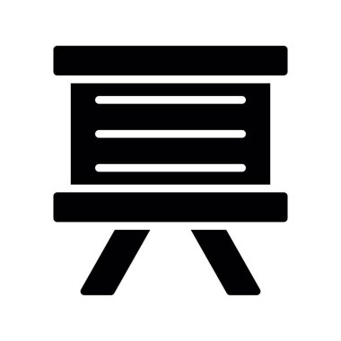 Modern eğitim ikonunun vektör illüstrasyonu