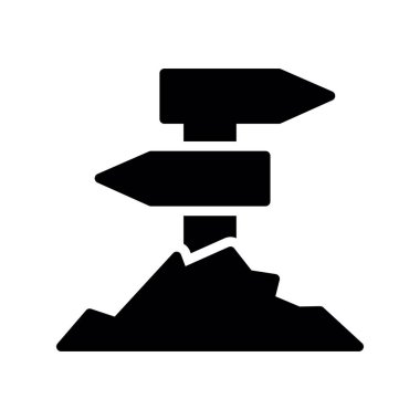 Siyah ve beyaz simgesinin vektör illüstrasyonu