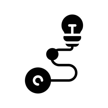 Uzun Menzil Planlama ikon vektör çizimi tasarımı