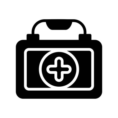 ilk yardım kiti vektör çizim