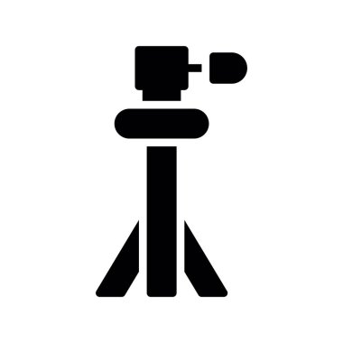tripod ikon vektör çizimi tasarımı