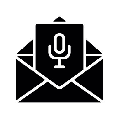 e- posta ileti vektörü simgesi