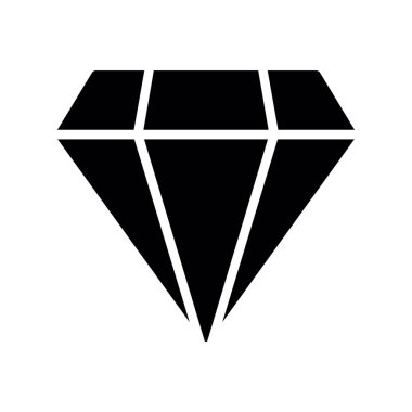 Elmas simgesi vektörü, illüstrasyon