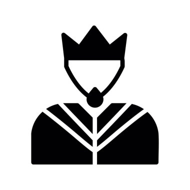 Takım elbiseli bir adamın vektör çizimi