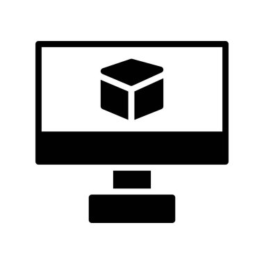 bilgisayar simgesi, vektör illüstrasyonu