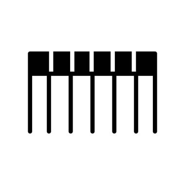 vektör çizim tasarım müzik simgesi