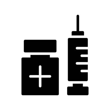 tıbbı vektör düz simge