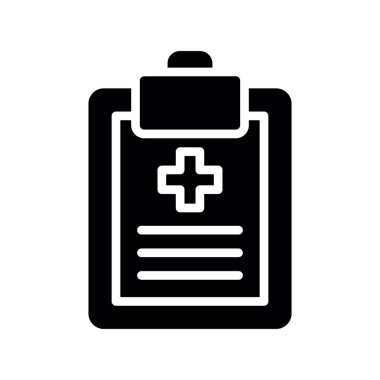 İlk yardım kiti simgesi, basit tarzı