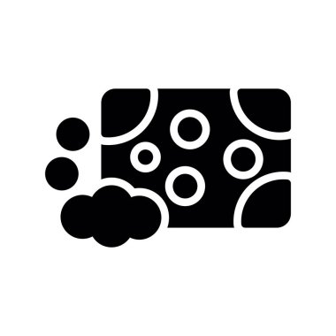 Beyaz arkaplanda besin simgesinin vektör çizimi