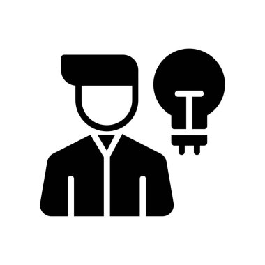 Ampul Simgesi, Vektör illüstrasyonu