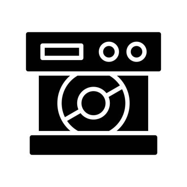 kamera simgesi vektör illüstrasyonu