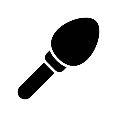 mikrofon simgesi vektör illüstrasyonu