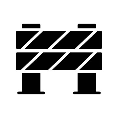 Yol işareti simgesinin vektör illüstrasyonu