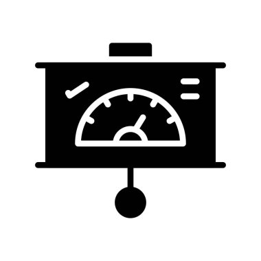 Simgeyi ölçekle, vektör illüstrasyonu