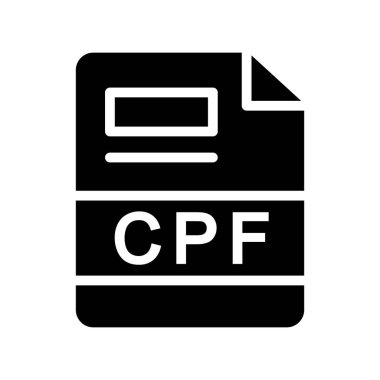 dosya biçimi simgesi, vektör illüstrasyonu