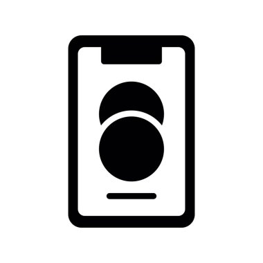 Alarm simgesi vektör illüstrasyonu