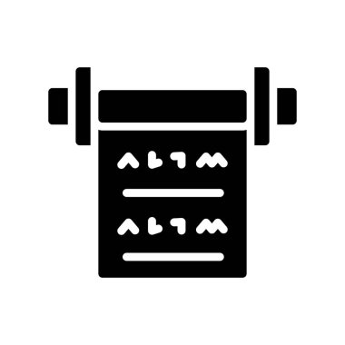 ağırlık ölçekli vektör illüstrasyonu