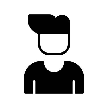 avatar simgesi vektör illüstrasyonu