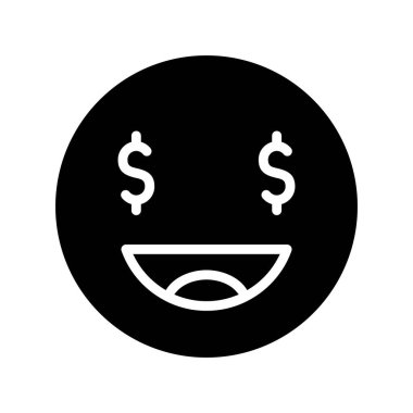 Dolar simgesi vektör illüstrasyonu