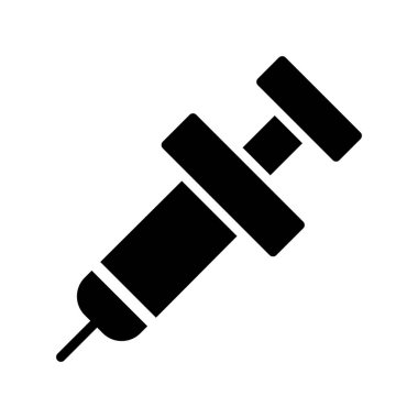 Şırınga ikonu vektör çizimi