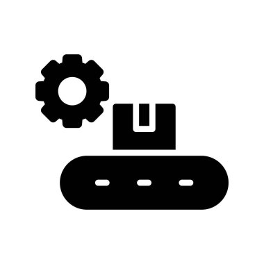 Robotun modern simgesinin vektör illüstrasyonu