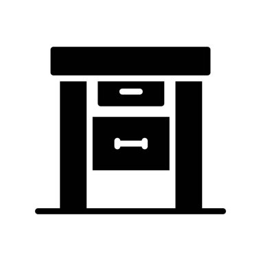 Göğüs simgesi. Web için göğüs vektör simgelerinin özet çizimi