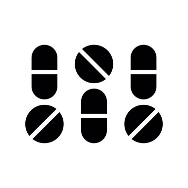 hap ikonu vektör illüstrasyonu