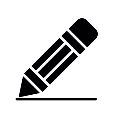 Kalem. Web simgesi basit tasarım