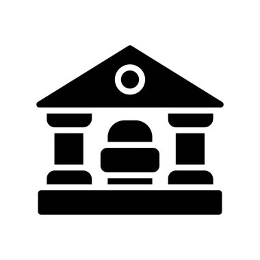 Vektör olarak okul simgesi. Logotype