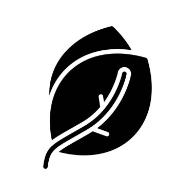 kahve çekirdeği simgesi kabartma vektörü