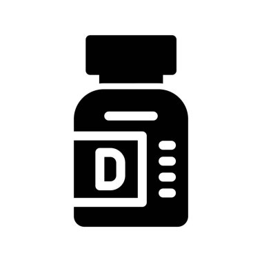 Tek hap simgesinin vektör illüstrasyonu