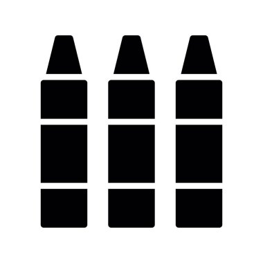 kurşun vektör düz simge