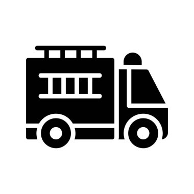 Şeffaf bir arkaplanda kamyon vektör çizimi. Birinci kalite semboller. Konsept ve grafik tasarımı için simgeler.