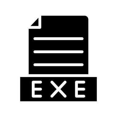 Dosya simgesinin vektör illüstrasyonu