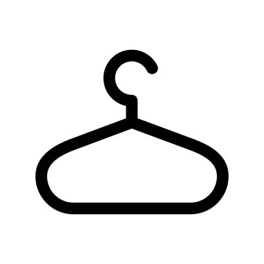 Askı simgesinin vektör illüstrasyonu