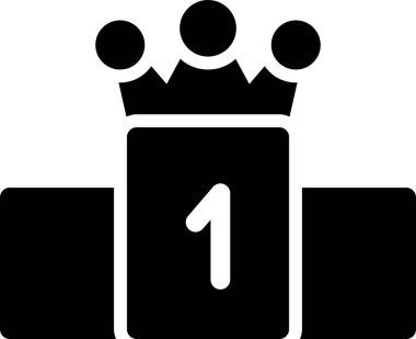 taç simgesi vektör illüstrasyonu