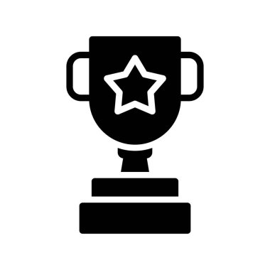 ödül kupa simgesi, basit biçim